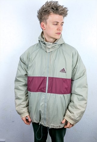 VINTAGE ADIDAS 1/4 ZIP PULLOVER JACKET