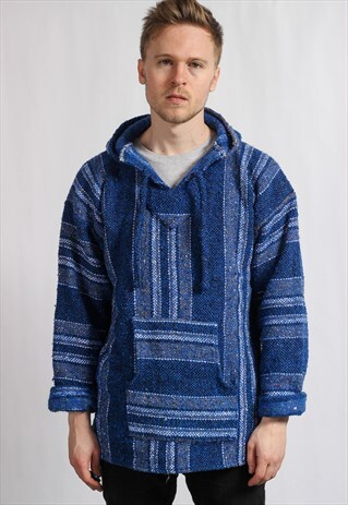 VINTAGE BAJA MEXICAN HOODIE