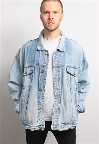 VINTAGE OVERSIZED DENIM JACKET