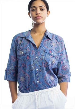 VINTAGE POLO RALPH LAUREN SHIRT 90S XL 4.8