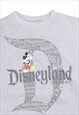 VINTAGE  DISNEY SWEATSHIRT DISNEYLAND CREWNECK GREY SMALL