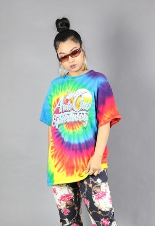 VINTAGE TIE DYE T-SHIRT
