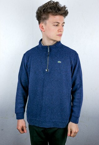 VINTAGE LACOSTE 1/4 ZIP JUMPER