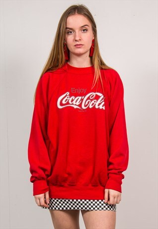 90'S ENJOY COCA COLA SWEATSHIRT