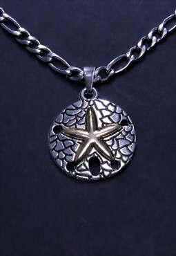 CRW Silver Sea Star Necklace 