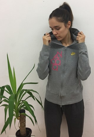 VINTAGE 90S NIKE AIR MULTICOLOR HOODIE
