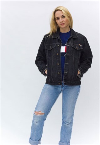 VINTAGE 90'S OVERSIZED DENIM JACKET