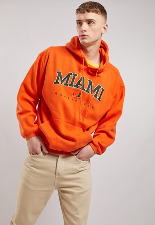 VINTAGE MIAMI HURICANES HOODIE