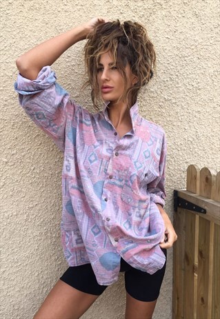 OVERSIZED RETRO 90S 80S VINTAGE UNISEX FESTIVAL SHIRT