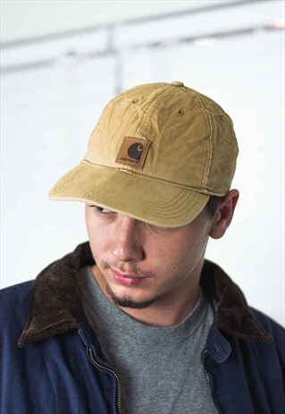 VINTAGE CARHARTT CAP HAT LOGO 90S X 2.8