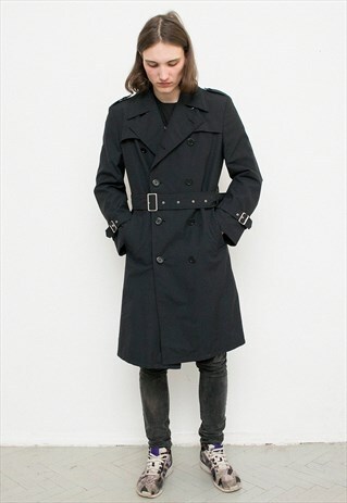 DARK GREY MEN'S COAT