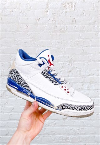 VINTAGE NIKE AIR JORDAN 3 RETRO TRUE BLUE 2009 136064-141 10