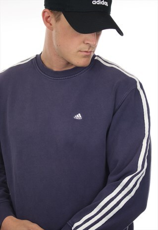 VINTAGE 90S ADIDAS SMALL LOGO SWEATSHIRT JUMPER