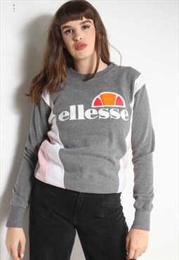 Vintage Ellesse Sweatshirt Grey