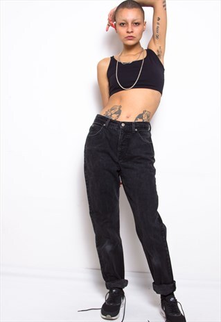 VINTAGE 90S CALVIN KLEIN DENIM SKINNY JEANS ID:7247