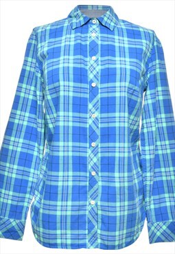 Blue Talbots Shirt - M