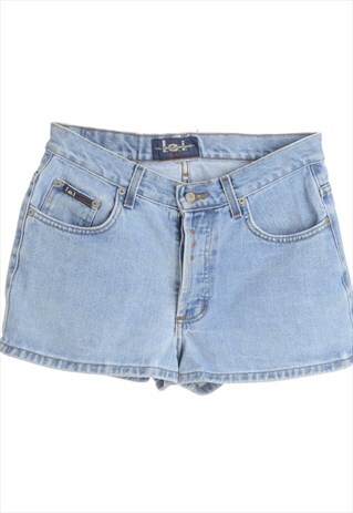 1990S STRAIGHT LEG DENIM SHORTS - W28