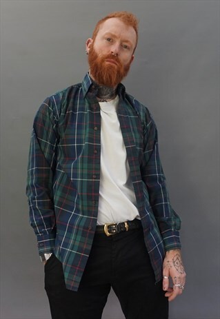 VINTAGE 1990S TARTAN SHIRT