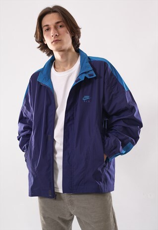 90'S VINTAGE MENS NIKE F.I.T. WINDBREAKER TRACK SUIT JACKET