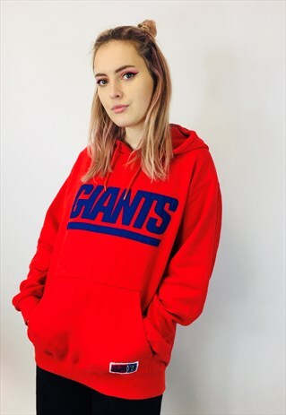 VINTAGE NEW YORK GIANTS NFL HOODIE