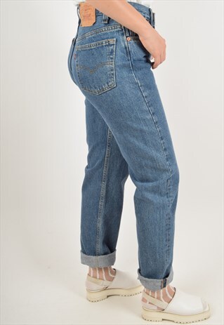 VINTAGE LEVI'S JEANS W30 L32 MADE IN USA (2336)