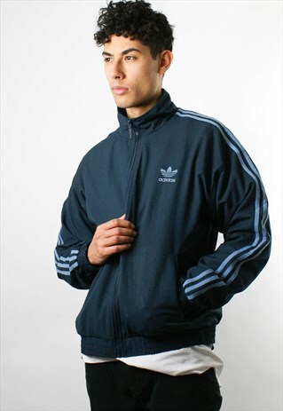 ADIDAS WINDBREAKER JACKET, BOMBER JACKET, ZIP UP