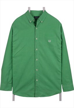 Vintage 90's Chaps Shirt Plain Long Sleeve Button Up