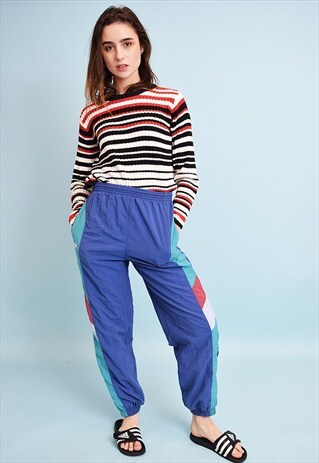 90'S REEBOK ATHLEISURE SPORTS TRACKSUIT BOTTOM TROUSERS