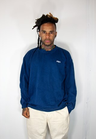 FILA EMBROIDED VINTAGE SWEATSHIRT