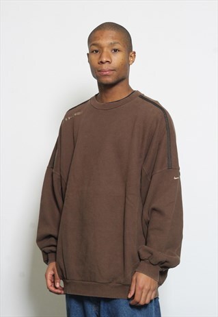 VINTAGE NIKE SWEATSHIRT BROWN