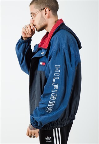 UNIQUE VINTAGE 80S TOMMY HILFIGER JACKET / S4613