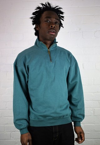 VINTAGE 90'S 1/4 ZIP SWEATSHIRT