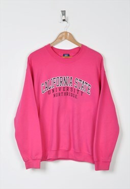 University Northbridge Sweater Pink Ladies Medium SW13322