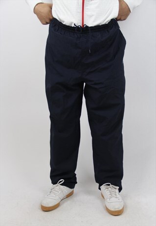 VINTAGE REEBOK NAVY TRACKSUIT BOTTOMS