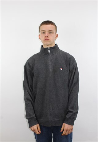 VINTAGE FILA 1/4 ZIP SWEATSHIRT