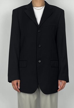 YSL Vintage Blazer Jacket Yves Saint Laurent Suit Mens 90s 