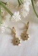 North Star Huggie Hoop Earrings