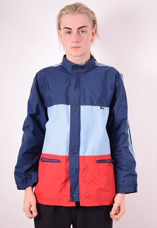 MENS VINTAGE JACKET MEDIUM BLUE 90S