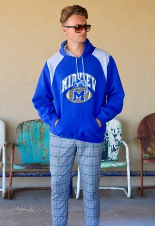 NCAA USA 90S MIDVIEW HOODIE ROUTE 66, TX
