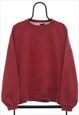 Vintage Starter Logo Maroon Sweatshirt Womens