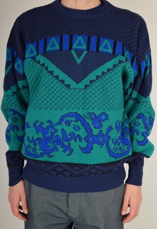 VINTAGE JUMPER MADE IN USA 90S (3235)