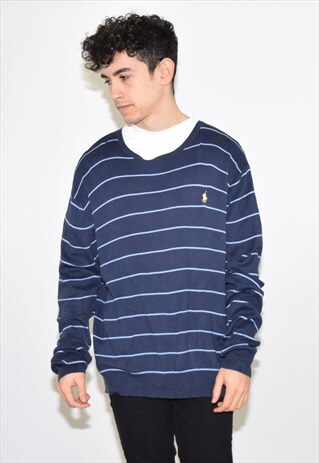 VINTAGE 90S BLUE RALPH LAUREN SWEATER