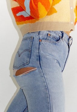 Vintage 80's Cheeky Ass Rip Levi Jeans