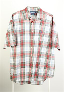Vintage Polo Ralph Lauren Short Sleeve Checked Shirt 