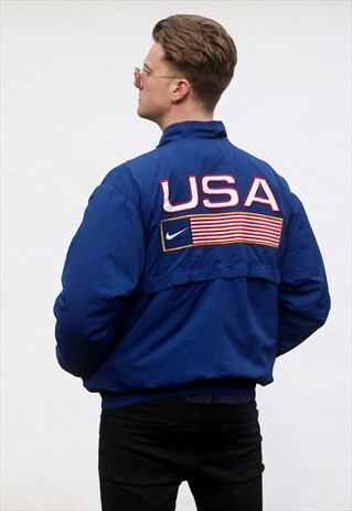 NIKE USA ATHLETICS TRACK & FIELD SPORTSWEAR JACKET