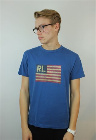 RALPH LAUREN POLO T-SHIRT, MEDIUM