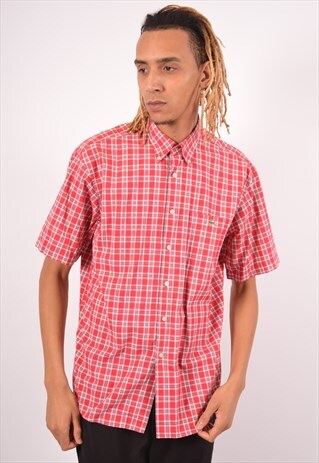 VINTAGE LACOSTE SHIRT RED