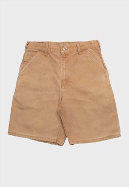 Genuine Carhartt Light Brown Carpenter Cargo Shorts