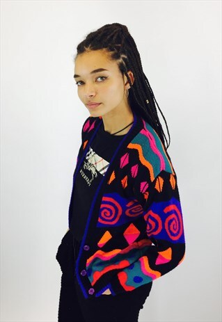 GORGEOUS COLOURFUL BOHO CARDIGAN