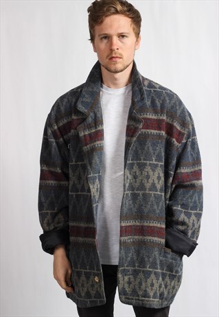 VINTAGE AZTEC FESTIVAL JACKET